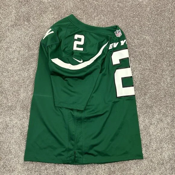 Nike New York Jets Football Jersey NFL #2 Wilson Men's Size L - Large - NWT $130 - Picture 5 of 16